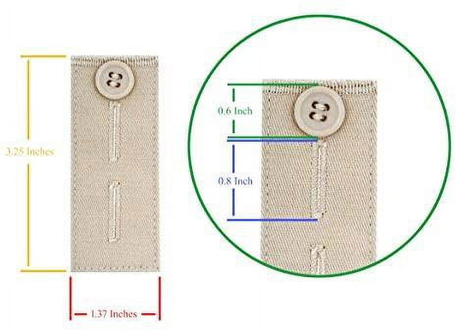 Acheter 15mm Waist 10mm Button Extender Pant Waistband Expander Pants Women