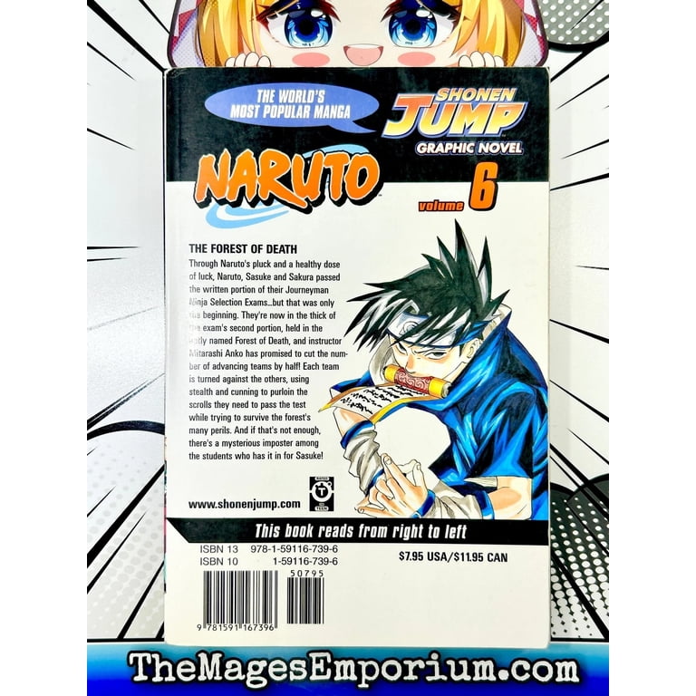 Naruto: Naruto, Vol. 6 (Series #6) (Paperback) - Walmart.com