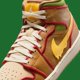 thumbnail image 4 of N I-K-E A i r-Jor-dan 1 Mid SE "Flax/Coconut Milk/University Gold" Men's Shoe Size, 4 of 6