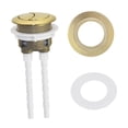 thumbnail image 3 of Botón de descarga de inodoro de doble pulsación, botón de descarga de inodoro redondo con diámetro de conveniente de 38 mm, 48 mm y 58 mm para, 3 of 8