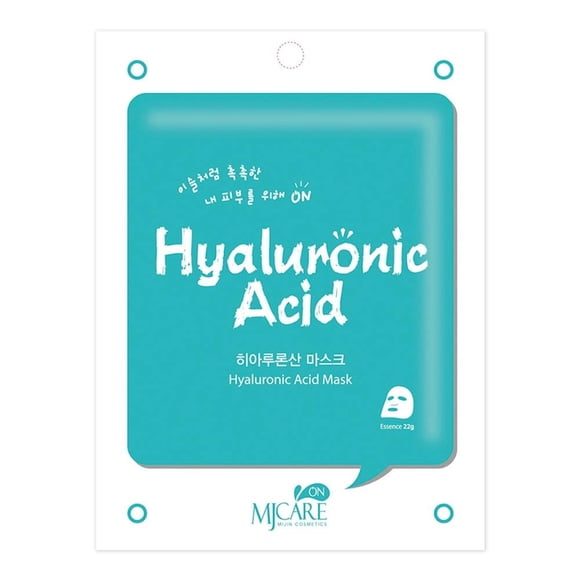 Mascarilla facial Mjcare Mijin ácido hialurónico de tela 1 pza