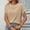 Khaki, variant on Women's Casual Round Neck Pullover Short Sleeve Tops - Fashion Everyday Blouses, Trendy Ruffle Trim Tees White M