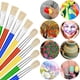 thumbnail image 5 of Pincel de pintura colorido para niños pequeños, 16 piezas de pinceles de pintura grandes lavables para niños, fáciles de limpiar y agarrar, pinceles de pintura preescolar redondos y planos sin cerdas, 5 of 7