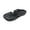 Black, variant on Women's Soft Sole Knot Mules,2026 Cut Out Design Flat Mules for Women,Lightweight Round Toe Backless Non-Slip Sandals