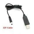 thumbnail image 2 of Ruibeauty USB 5V to 12V Boost Step Up Power Supply Cable Converter Interface 5.5*2.1MM, 2 of 5
