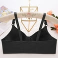 thumbnail image 4 of Woman Bra Lightly Lined Bra Feature V-Neck Full-Figure Bra Style W-946 Black 3XL, 4 of 4