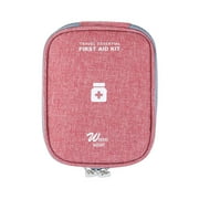 Esquirla Medicine Storage Bag Empty Emergency First Aid Kits for Camping Travel Sport red and S