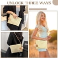 thumbnail image 2 of AOUNQ Straw Purses and Handbags for Women Woven Clutch Purse Summer Beach Crossbody Shoulder Bag, 2 of 6