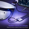 thumbnail image 2 of Adaptador PC Warrky PSVR2 con carcasa de aluminio y cable de nailon trenzado, 2 of 6