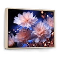 thumbnail image 2 of Designart "Dreamy Impression Of Purple Cornflowers III" Cornflowers Floater Framed Canvas Wall Art, 2 of 5