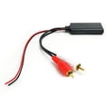thumbnail image 1 of Bluetooth 5.0 Audio Receiver Music Adapter Car Stereo Aux Cable 2RCA Interface for Auto, 1 of 5