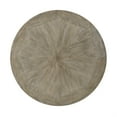 thumbnail image 5 of Linon Franklin Round Coffee Table Gray Wood Finish Steel Base in Pewter, 5 of 6