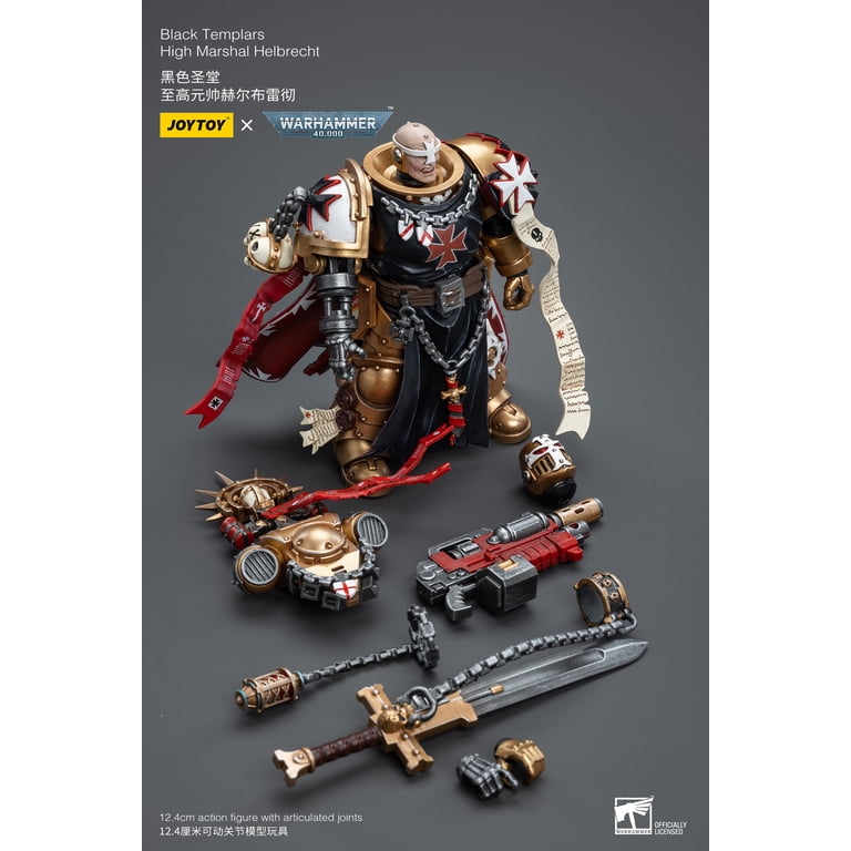 JoyToy - Warhammer 40K - Black Templars: High Marshal Helbrecht 1