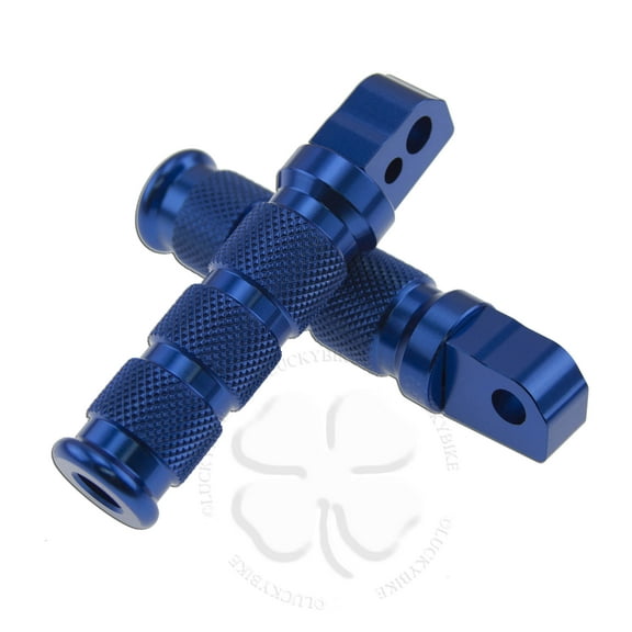 Rear Sport Foot Peg Blue For Suzuki GSXR 600 750 06-19 Set Passenger Bar