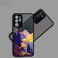 thumbnail image 5 of Matte Case for Samsung Galaxy M62 M53 M52 M51 M33 M32 M31 M30S M23 5G J8 J7 J6 J5 Case Funda Art hand-Painted Mountain Scenery, 5 of 5