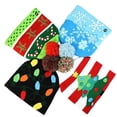 thumbnail image 3 of Gorros de Navidad LED, gorro, suéter, Navidad, Papá Noel, gorro de invierno tejido con luz para chico, adulto, gorro calentador para fiesta de Navidad, 1 ud., 3 of 4