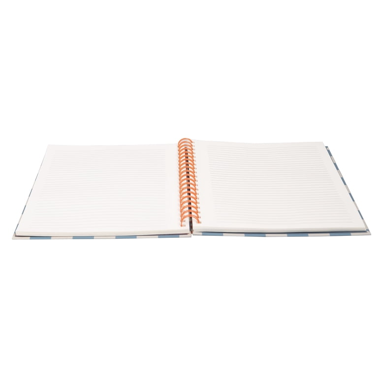Flower Checkered Spiral Notebook, 8 x 10.5" photo 6