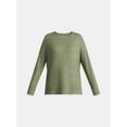thumbnail image 5 of Time and Tru Women's Hacci Knit Tee with Long Sleeves, Sizes XS-XXXL, 5 of 5