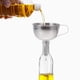 thumbnail image 2 of 1 set Cocina Accesorios de embudo Mini Hoppers Fondos de acero inoxidable (Plata), 2 of 5
