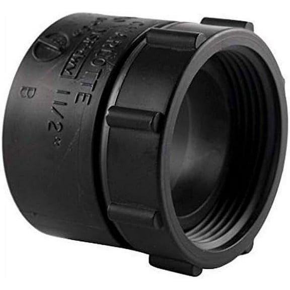Charlotte Pipe 1-1/2 in. Hub x 1-1/2 in. Dia. FPT Swivel Tray Plug Adapter