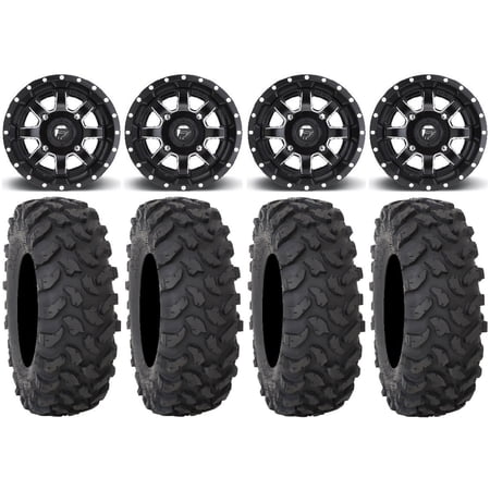 Fuel Maverick Black 15 Wheels 33 XTR370 Tires Can-Am Maverick X3 / Honda Pioneer 1000 / Talon Fuel Maverick Black 15 Wheels 33 XTR370 Tires Can-Am Maverick X3 / Honda Pioneer 1000 / Talon