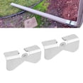 thumbnail image 1 of Downspout Extension Flip Up Hinge, Downspout Hinge Aluminum Long Service Life  for Square Downspout, 1 of 7