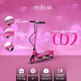 thumbnail image 2 of Scooter Electrico Infantil Plegable Moboss CD2 Rosa, 2 of 10