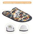 thumbnail image 3 of Slippers for Women, SUV off road racing car Womens Slippers Fuzzy Winter House Shoes, Soft Anti-Skid Slippers Indoor and Outdoor, 3 of 5