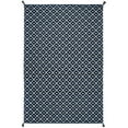 thumbnail image 2 of nuLOOM Quinn Flatweave Corner Tassel Area Rug, 9' x 12', Blue, 2 of 9