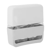 Unique Bargains 2 Pcs Travel Container Set Reusable Travel Bottles Set Gray