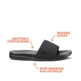 thumbnail image 3 of Reef Women's Sandals Reef One Slide, Black, 10, 3 of 5