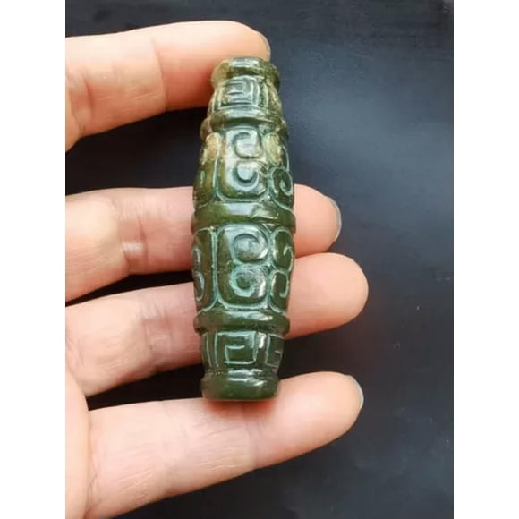 HOOUN Vintage Tianzhu Tibetan Buddhist Bead Carving Xiangyun Bead Collection