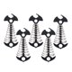 thumbnail image 1 of 5 piezas de espina de pescado, resorte, clavijas de anclaje para cubierta, tensor de cuerda, toldo de acero inoxidable, estacas para tienda, ajustador Negro Sunnimix Estacas de carpa, 1 of 8