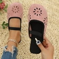 thumbnail image 2 of Summer Women's Slippers Flat Heel Close Toe Slip-on Slides Shoes Women's Fashion Casual Versatile Beach Sandals, 2 of 7