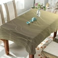 thumbnail image 4 of GZHJMY Unbreakable Square Tablecloths with Dust and Wrinkle Resistance-54x72In,Luxury Gold Wedding Kitchen Picnic Buffet Holiday Party Decoration, 4 of 7