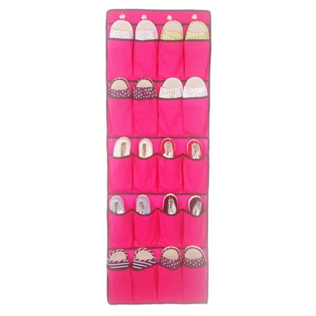 Hanging Shoe Organizer Over The Door 20 Pocket Shoe Rack Door