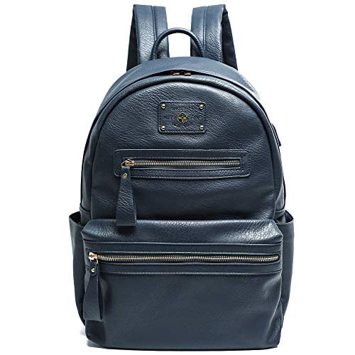 leather backpack purse laptop