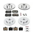 thumbnail image 3 of PowerStop Front and Rear Z23 Evolution Sport Carbon-Fiber Ceramic Brake Pad and Drilled & Slotted Rotor Kit Fits: MERCEDES-BENZ Select Models K6211, 3 of 10