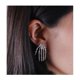 thumbnail image 2 of Pendiente Arete Punky Grande Plata Stud Earring, 2 of 9