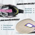 thumbnail image 4 of BINQER Zapatillas de baloncesto de caña alta for hombre con amortiguación de malla transpirable y suela antideslizante., 4 of 6
