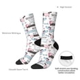 thumbnail image 4 of Balery Dachshund Dog Puppy Pattern Crew Socks Unisex– Soft & Breathable Socks for Men & Women, One-Size Fits Most (US 5-11), Comfortable & Durable for Daily Wear, 4 of 6