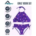 thumbnail image 2 of Kanu Surf Girls' Bathing Suit - 4 Piece UPF 50+ Quick Dry Bikini Swimsuit (5-16), 2 of 7