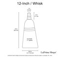 thumbnail image 3 of Authentic Hand Made All Broomcorn Broom (12-Inch/Whisk), 3 of 4