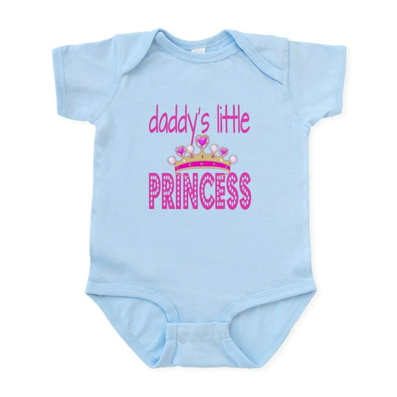 CafePress - Daddy's Little Princess! Body Suit - Baby Light Bodysuit, Size Newborn - 24 Months