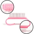 thumbnail image 5 of 12pcs Handle Nail Brush Hand Nail Scrubbing Cleaning Brushes for Cleaning Nails, Assorted Color, 5 of 5