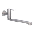 thumbnail image 3 of Grifo De Agua, Grifo De Fregadero A Prueba De Salpicaduras G1/2 De Acero Inoxidable Frío Para Balcón Para Cocina Para Lavabo, 3 of 7