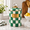 Emerald Check, variant on Enamel Canister Medium Black-and-white Courtly Check