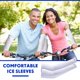 thumbnail image 5 of 10 Pares de Mangas Brazo RefrigeracióN Calentadoras ProteccióN UV para Hombres y Mujeres, Correr, Ciclismo, Senderismo, Golf,, 5 of 8