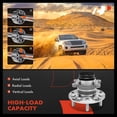 thumbnail image 4 of A-Premium Wheel Hub and Bearing Assembly Compatible with Hyundai Elantra 2007-2012 L4 2.0L with 4-Wheel ABS Rear Left or Right, 4 of 9
