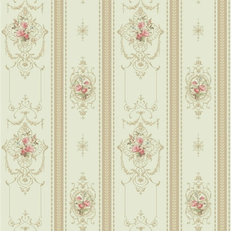 Delicate Rose Stripe Wallpaper (Best Rose Hd Wallpaper)